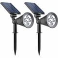Miniatyrbilde 1 av 5: Solcelle-spotlight Lumisky 3760119732779 Justerbar 2-i-1 (2 enheter)