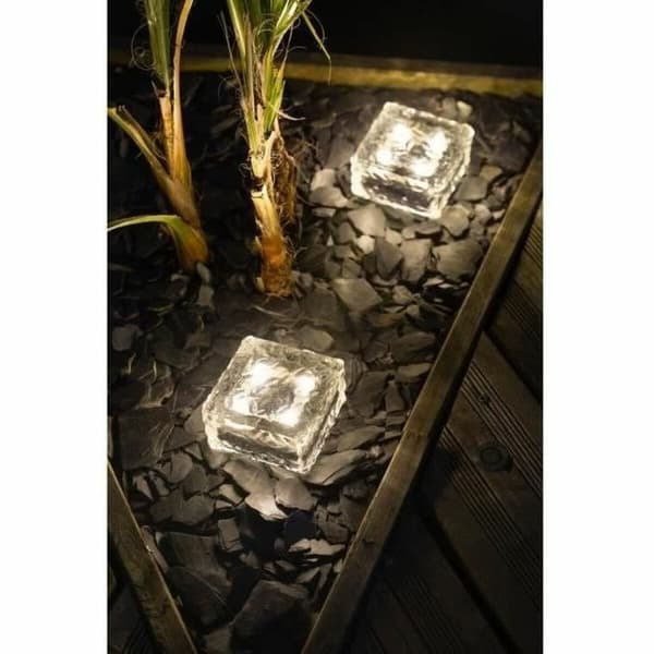 Solcellelampe Galix G4470 Glas