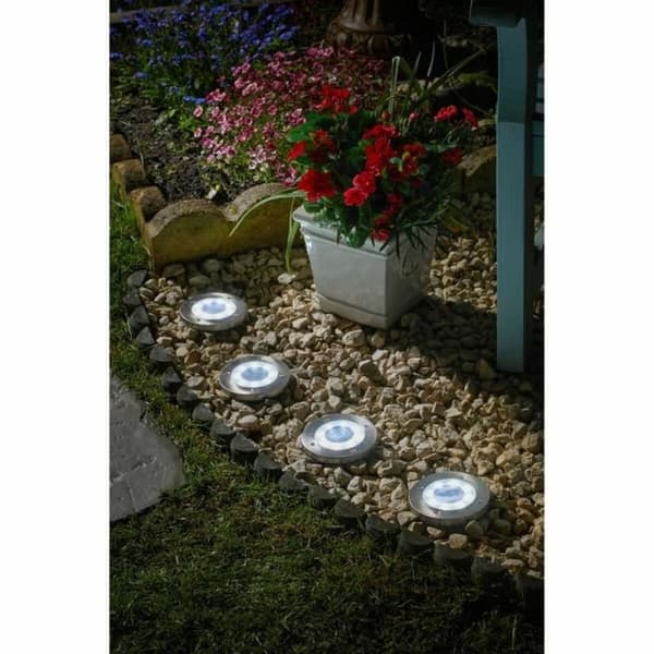 Aurinkokenno Smart Garden Lattia Musta Alumiini (4 osaa)