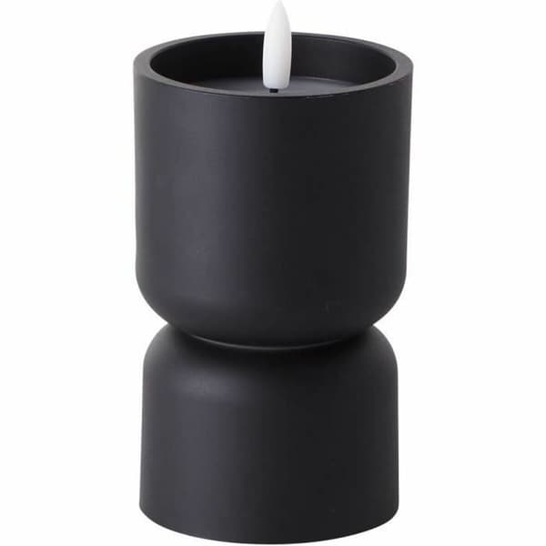 LED Kynttilä Brilliant Musta 3 W 15 x 8 cm Muovinen