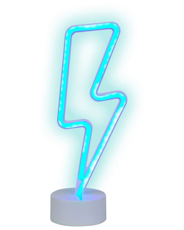 Sett med 3 LED-dekorasjoner Flerfarget Neon Batteridrevne Dekorative Lys