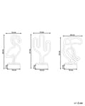 Miniatyrbilde 3 av 11: Sett med 3 LED-dekorasjoner Flerfarget Neon Batteridrevne Dekorative Lys