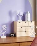 Miniatyrbilde 4 av 11: Sett med 3 LED-dekorasjoner Flerfarget Neon Batteridrevne Dekorative Lys