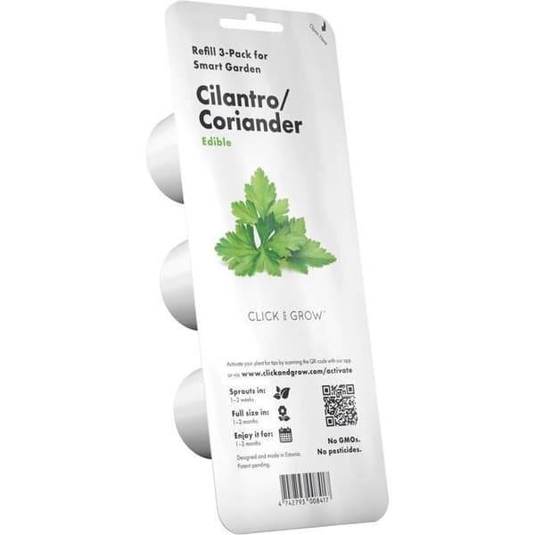 EMSA Click&amp;Grow korianderkapslar - Set med 3 - Plast - Grön