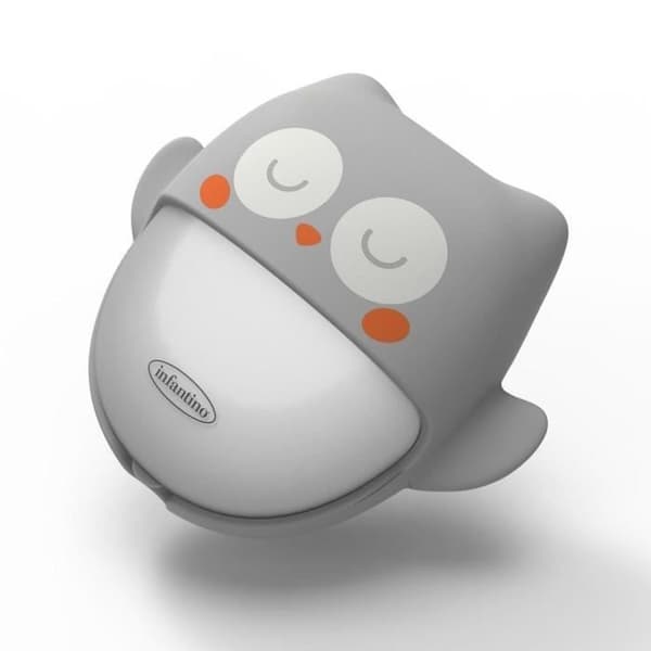 Uggla uppladdningsbar nomadisk nattlampa - INFANTINO - Nattlampa - Grå - Unisex - Baby