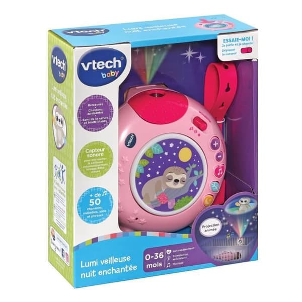 VTECH BABY - Lumi Enchanted Night Night Light Pink