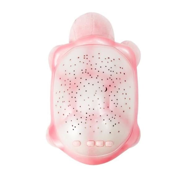 Cloud b®Twinkling Twilight Turtle™- Nattljus med melodi, rosa - Turtle, 0m+.