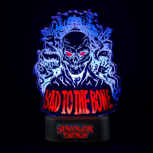 Stranger Things Bad To the Bone Led lamp