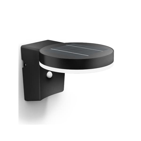 Philips Ultraeffektiv Rund Solcelle-væglampe Ip44 3000k 1.3w 250 Lumens