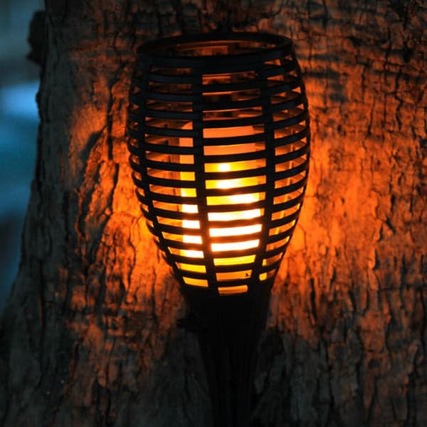 Aurinkoenergia puutarhalamppusarja Lumi Garden Maity Sun Mini Musta Muovinen 70 cm (2 osaa)