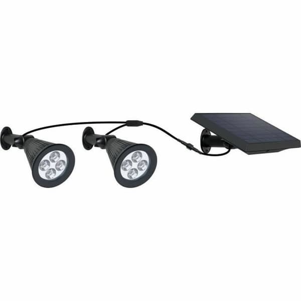 Aurinkokenno Lumi Garden Family Spiky 2-in-1 Musta Alumiini Teräs (2 osaa)