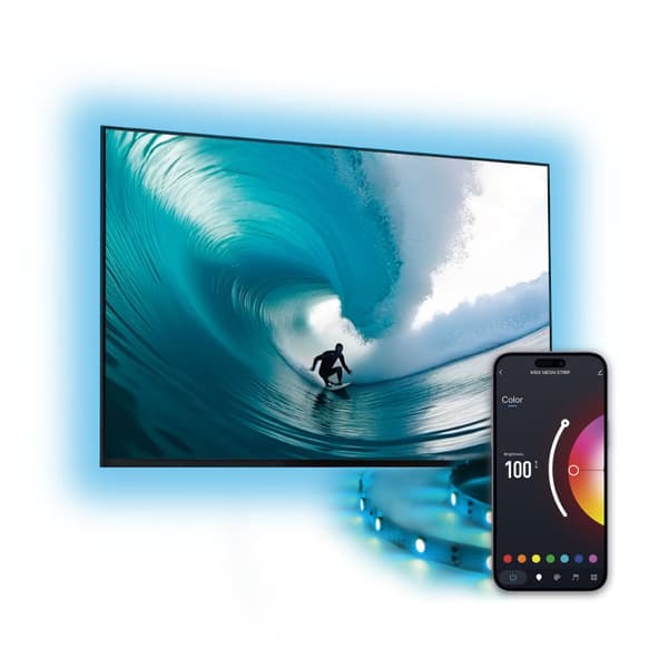 LED-nauhat KSIX SmartLED 2 m 480 Lm Harmaa
