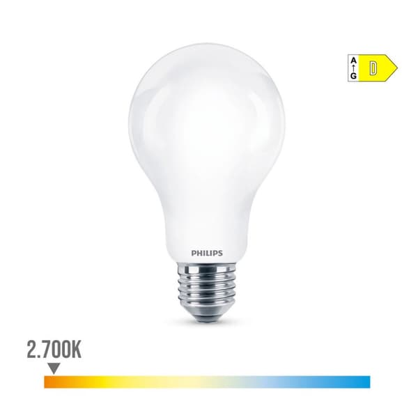 LED-lampa Philips D 120 W 13 W E27 2000 Lm 7 x 12 cm (2700 K)