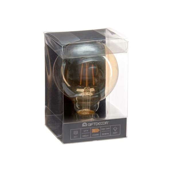 LED-lampa Vintage E27 Transparent 4 W 9,5 x 14 x 9,5 cm (12 antal)