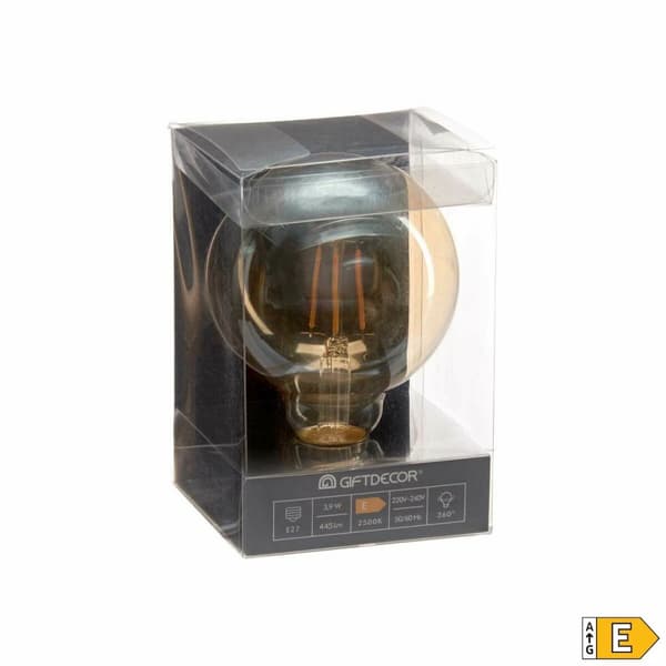 LED-lampa Vintage E27 Transparent 4 W 9,5 x 14 x 9,5 cm (12 antal)