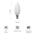 Miniatyrbild 3 av 4: LED-lampa Ljus Konyks e14 Vit