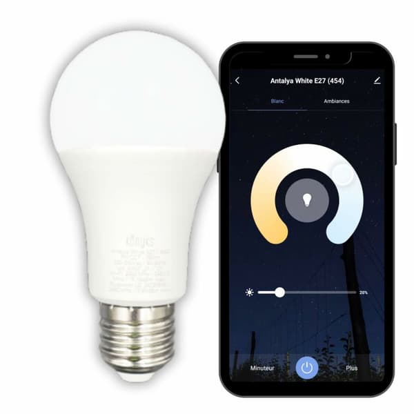 Smart-Lampa Konyks e27 Vit F E27 (6500 K) (1 antal)