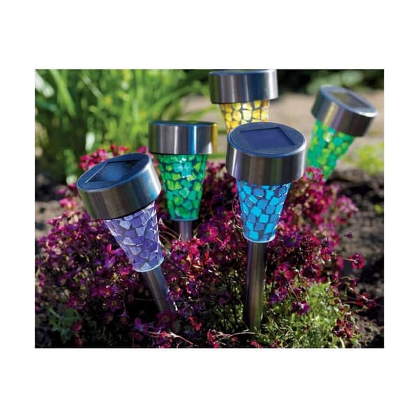 Havefakkel Lumineo 39 cm Multifarvet Solar