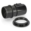 Miniatyrbillede 1 af 2: Lampeholder EDM E44034 Sort E27