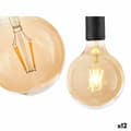 Miniatyrbillede 1 af 6: LED-lampe Vintage E27 Gennemsigtig 4 W 12,5 x 17,5 x 12,5 cm (12 enheder)