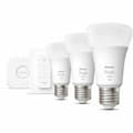 Miniatyrbillede 1 af 9: LED-lampe Philips Starter Kit E27 9,5 W Hvid F (3 enheder)