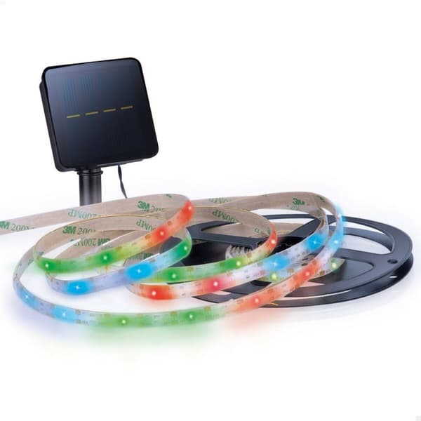 Lysstrimmel Aktive LED Multifarvet Have 3 m (6 enheder)