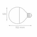 Miniatyrbillede 2 af 2: LED-lampe Iglux XG-1527-C V2 15 W E27 (3000 K)
