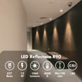 Miniatyrbillede 2 af 5: LED-lampe Silver Electronics 999007 R90 E27 Grå 12 W 3000K