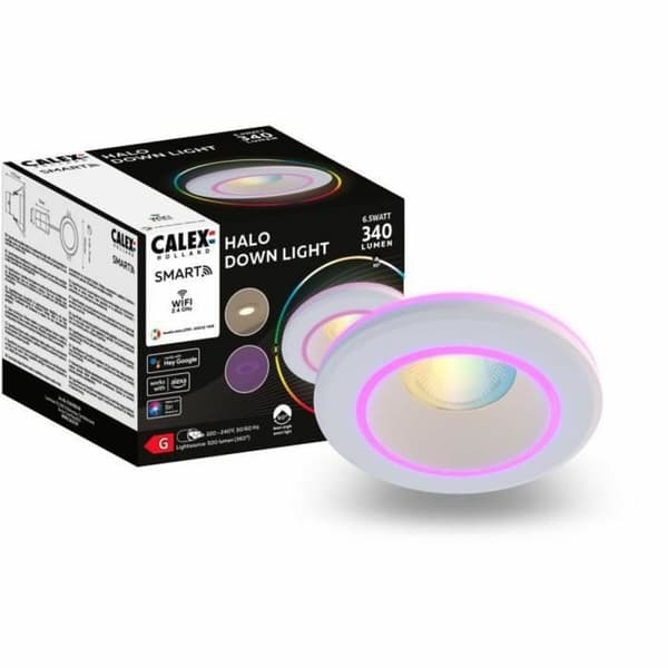 LED-lampe Calex Hvid G 500 lm