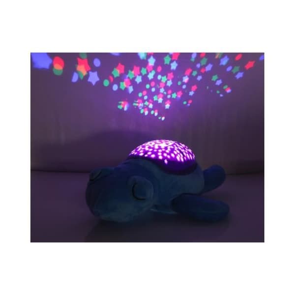 Dreamy Turtleled plysch nattlampa - JAMARA - 32 cm - Blå