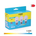 Miniatyrbillede 4 af 5: Pakke med 3 LED-lamper EDM 98203 G 35 W 5 W 50 W E27 400 lm Ø 4,5 x 8 cm (6400 K)