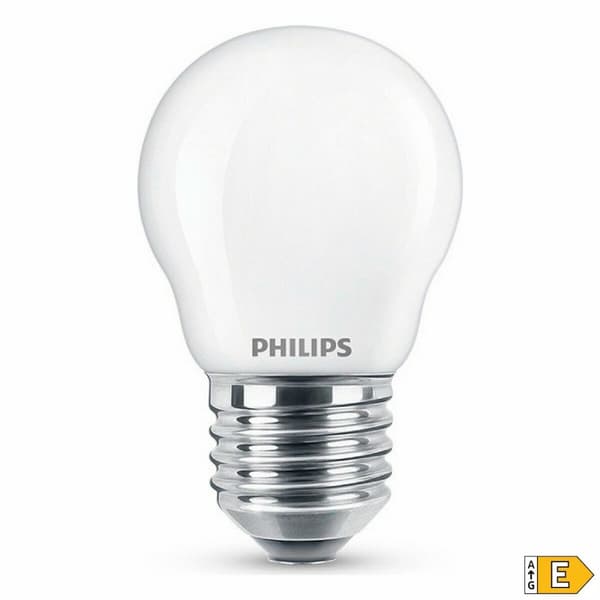 LED-lampe Philips Sfærisk E 6,5 W E27 806 lm 4,5 x 7,8 cm (4000 K)