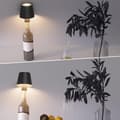 Miniatyrbild 2 av 8: Lampskärm för flaska - Svart