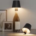 Miniatyrbild 1 av 8: Lampskärm för flaska - Svart