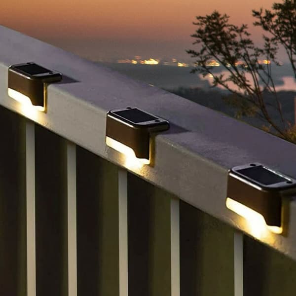 Solcellelampe Aktive 8 x 4,5 x 4 cm (12 enheder)