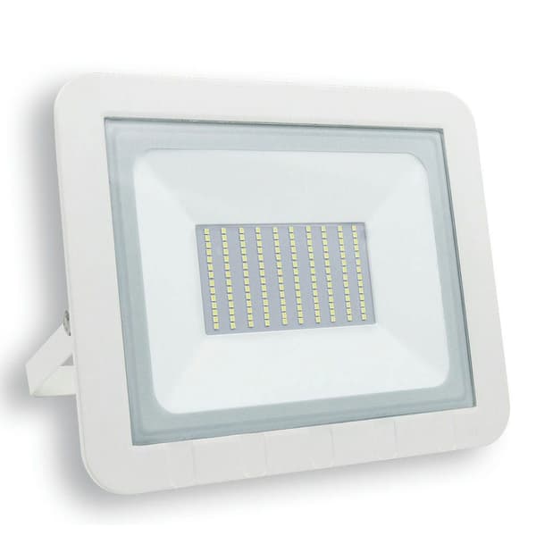 Matel Flad Led-projektor Ip65 Kølig 75w Transparent