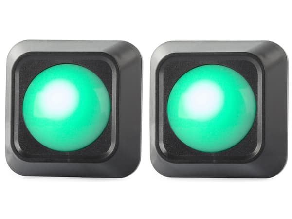 LED-Spotlights med Fjärrkontroll - Trådlös - 2st