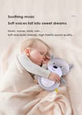Miniatyrbild 6 av 6: Baby White Noise och musikaliskt och självlysande babynattljus, babyprojektorleksak med 10 vaggvisor för sömn, originalpresent