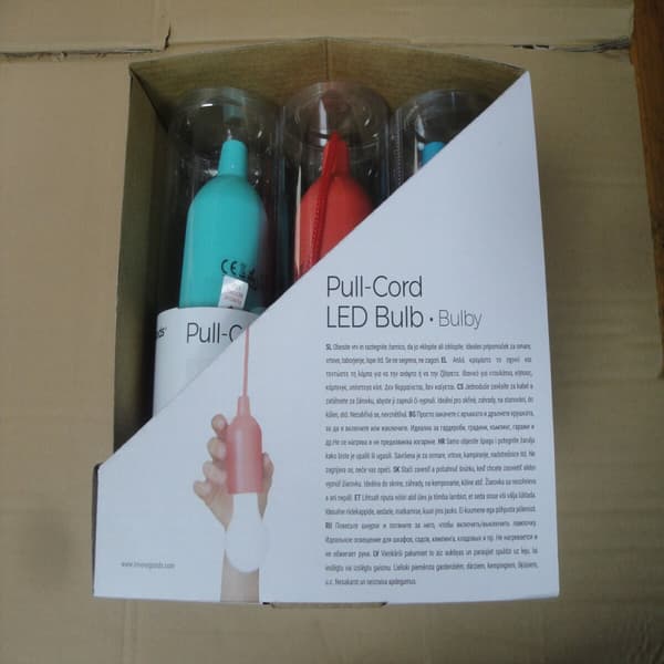 Bærbar LED-pære med Snor Bulby InnovaGoods
