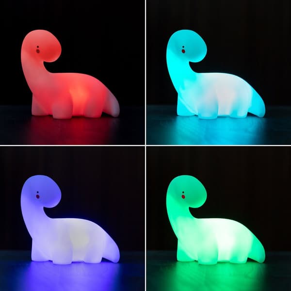 Dinosaurus monivärinen LED-lamppu Lightosaurus InnovaGoods