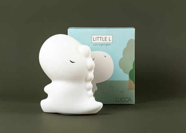 Little L - Lucca Dino nattlampa med fjärrkontroll - COOL KIDS PROJEKT