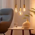 Miniatyrbild 5 av 7: Lampa Wiz Multicolour Gyllene F 7 W 50 W E27