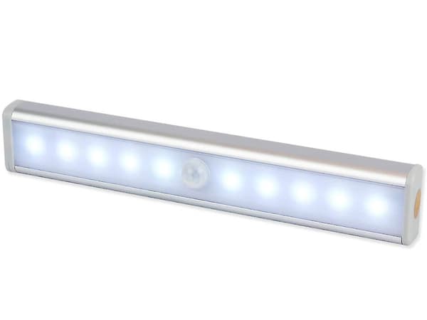 Vaatekaappilamppu Liiketunnistin / Itsekiinnittyvä LED-lamppu - 19 cm