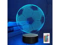 Miniatyrbillede 3 af 8: Nattlampa Fotboll / Bordslampa - RGB