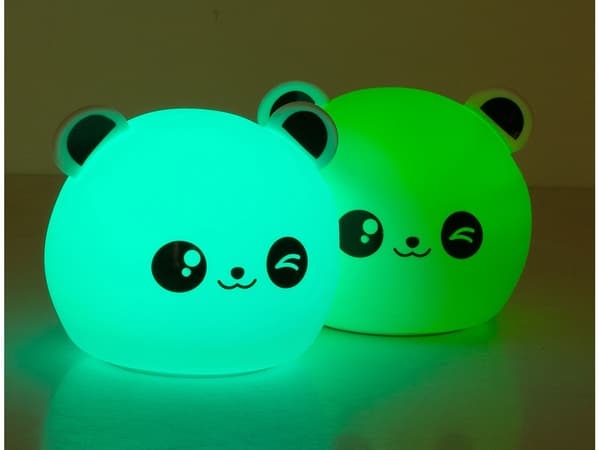 Trådlös RGB LED-lampa / Nattlampa med Touchfunktion - Panda
