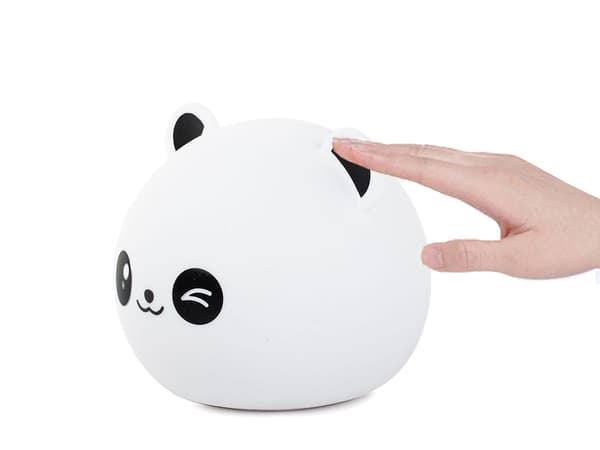 Trådlös RGB LED-lampa / Nattlampa med Touchfunktion - Panda