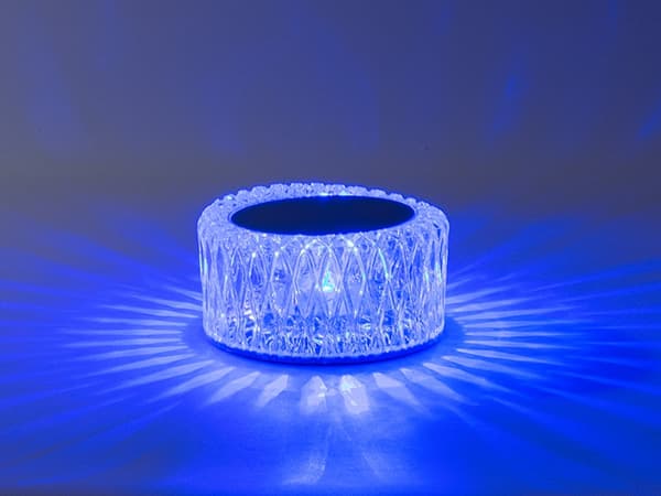 Fjärrstyrd LED-lampa - Bordslampa Kristall - RGB