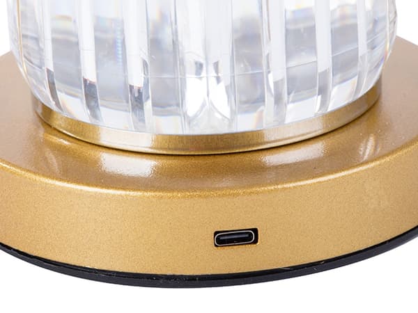 LED Kristall Lampa / Bordslampa / Nattlampa - 3 ljuslägen