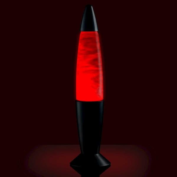 Pilvinen LED-lamppu / Laavalamppu - Värinvaihtava - 37 cm