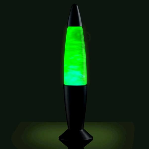 Pilvinen LED-lamppu / Laavalamppu - Värinvaihtava - 37 cm
